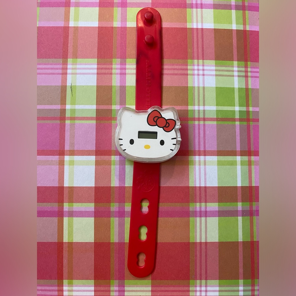 2010 SANRIO 50th HELLO KITTY Digital Watches HAPPY MEAL McDonalds Dead Batteries